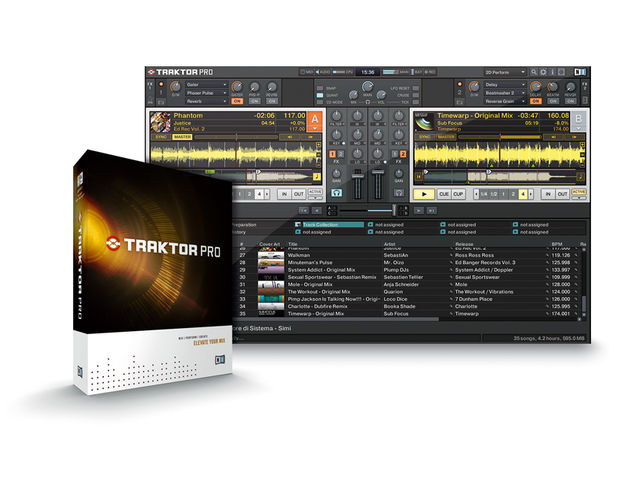 NI Traktor Pro The redesigned Traktor interface contains many new features.